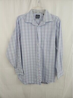 Eagle Shirtmakers Men's Regular Fit size 16  Stretch Collar